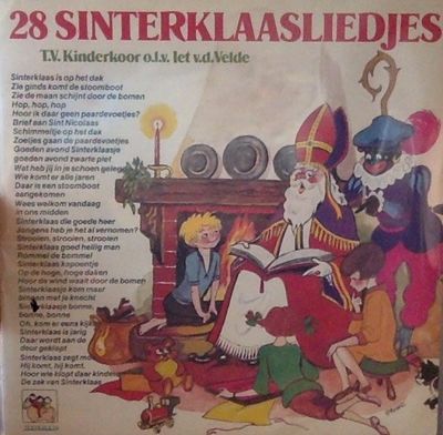 T.V. Kinderkoor o.l.v. Iet Van Der Velde - 28 Sinterklaasliedjes (LP)