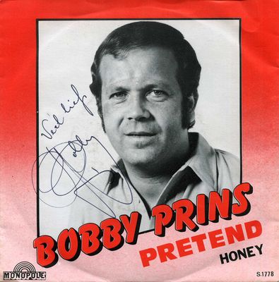 Bobby Prins - Pretend Vinyl Singles Media VG+ \ Sleeve G+