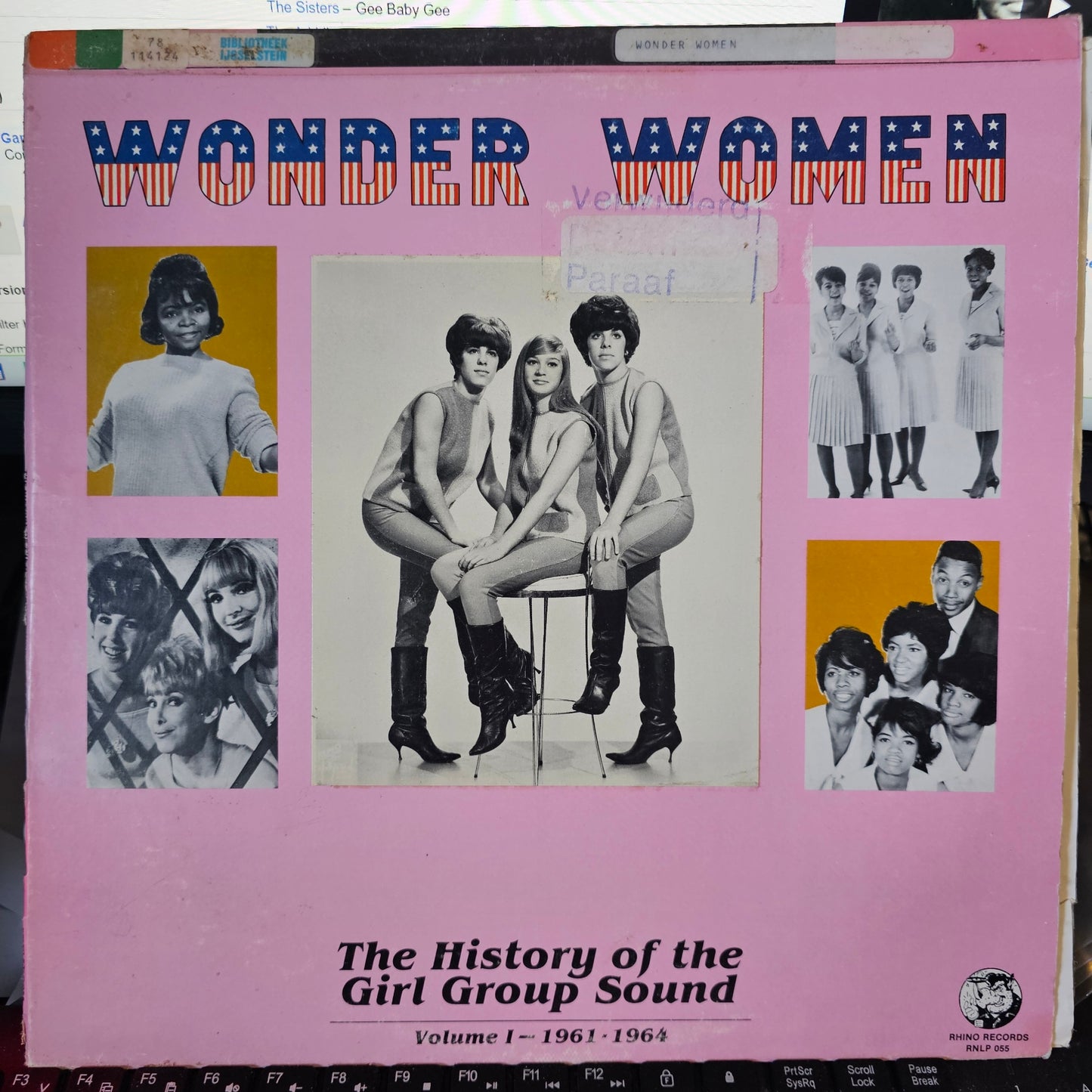 Various - Wonder Women Vol. * - The History Of The Girl Group Sound-**** (LP) Vinyl LP Vinyl Goed / Hoes Zie Foto