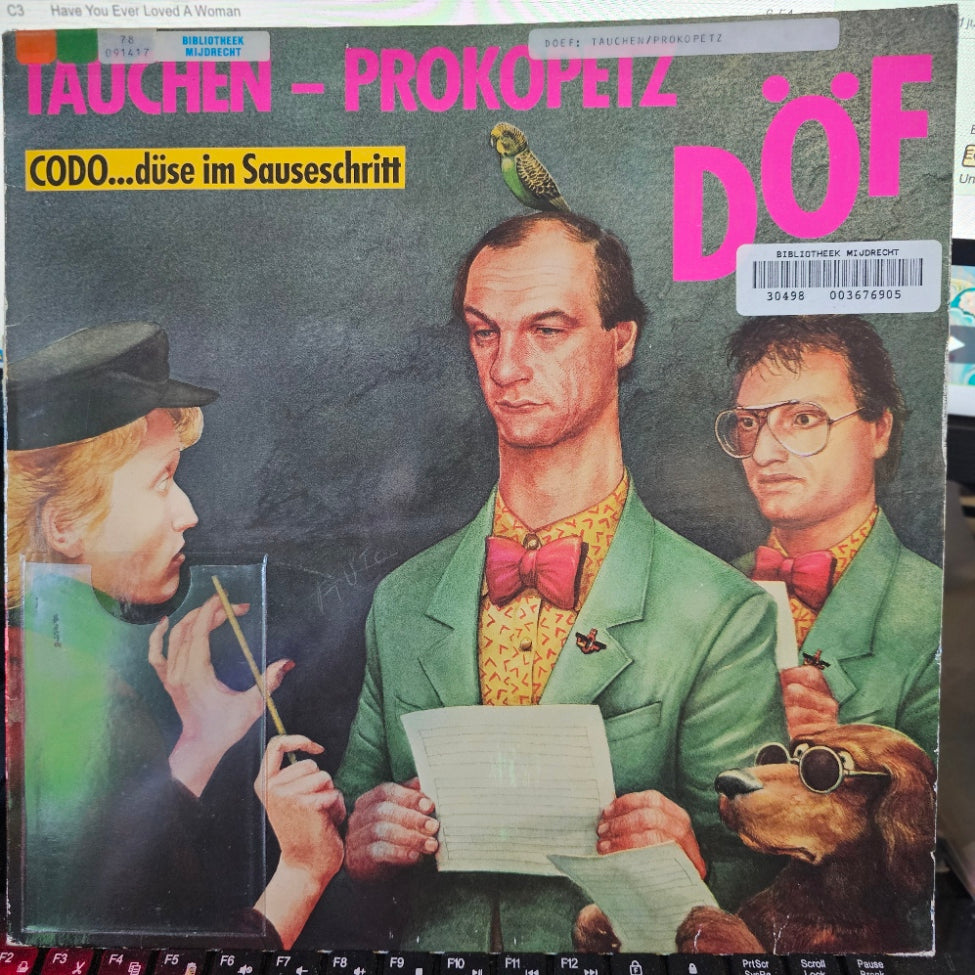 Tauchen-Prokopetz - DÖF (LP) Vinyl LP Vinyl Goed / Hoes Zie Foto