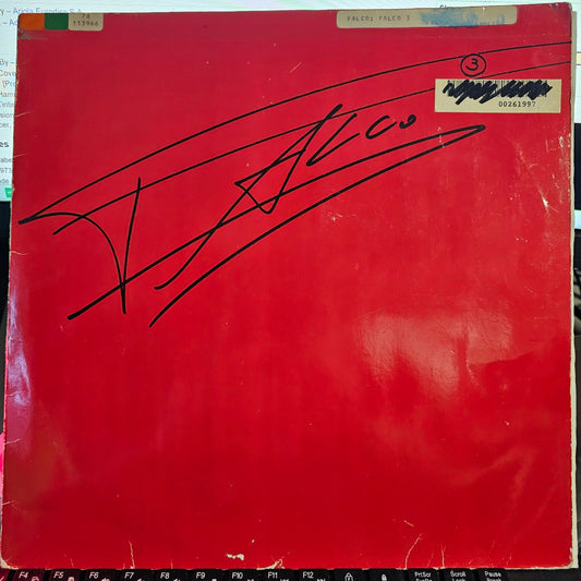 Falco - 3 (LP) (B-Keus) Vinyl LP Vinyl Goed / Hoes Zie Foto