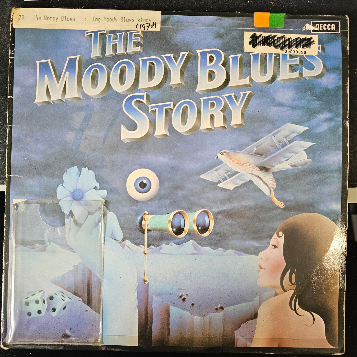Moody Blues - The Moody Blues Story (LP) (B-Keus) Vinyl LP Dubbel Vinyl Goed / Hoes Zie Foto