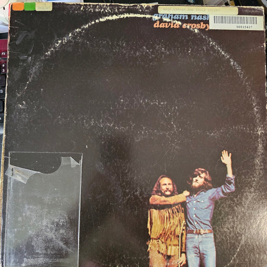 Crosby & Nash - Graham Nash David Crosby (LP) Vinyl LP Vinyl Goed / Hoes Zie Foto