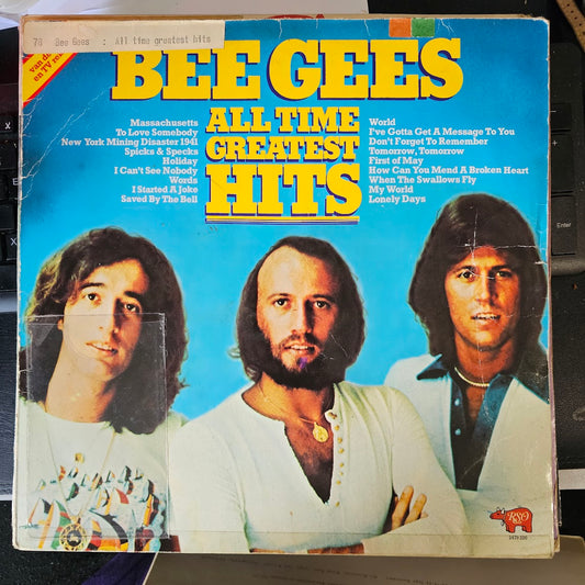 Bee Gees - Bee Gees All Time Greatest Hits (LP) Vinyl LP Vinyl Goed / Hoes Zie Foto