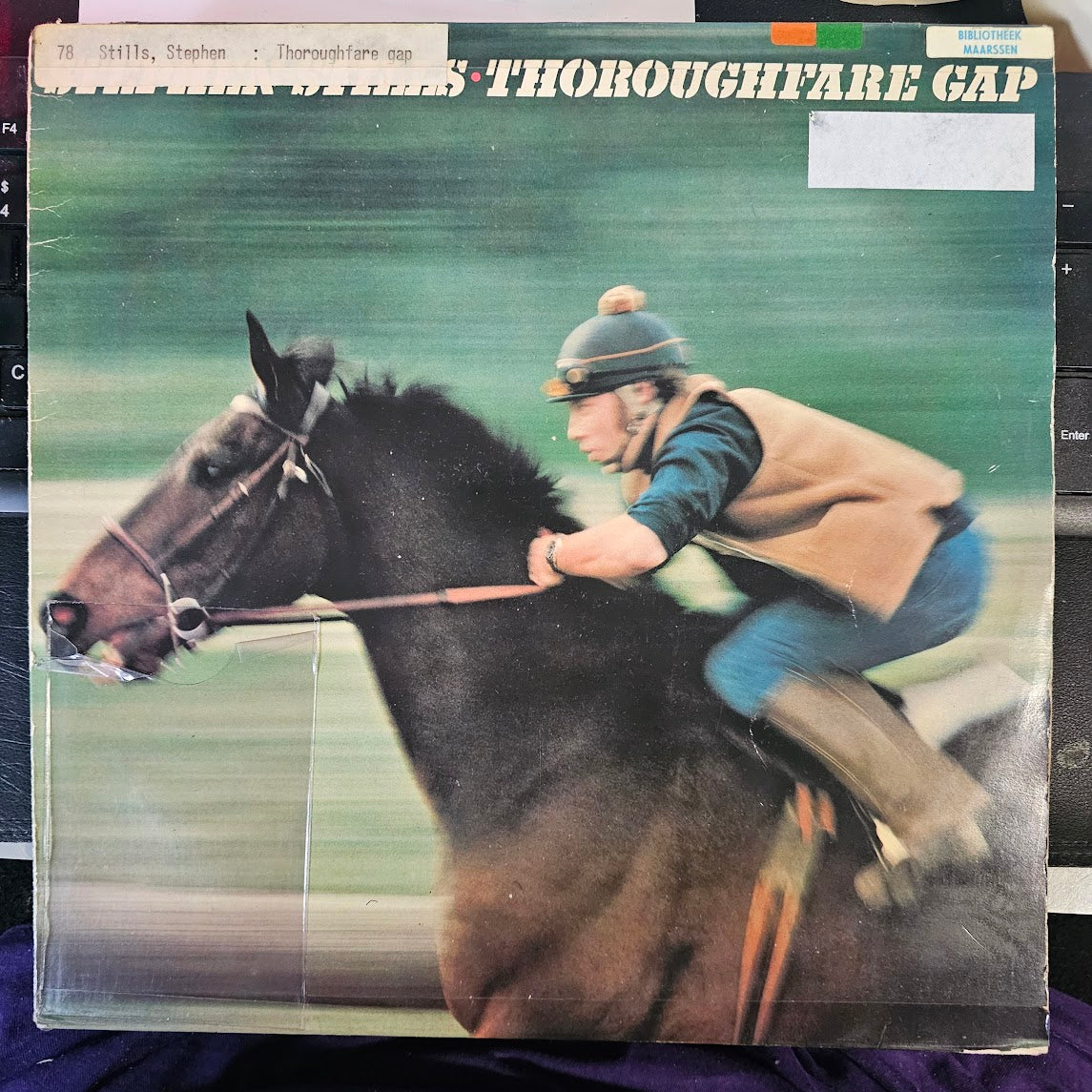 Stephen Stills - Thoroughfare Gap (LP) (B-Keus) Vinyl LP Vinyl Goed / Hoes Zie Foto