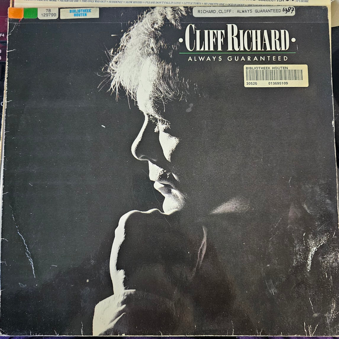 Cliff Richard - Always Guaranteed (LP) (B-Keus) Vinyl LP Vinyl Goed / Hoes Zie Foto