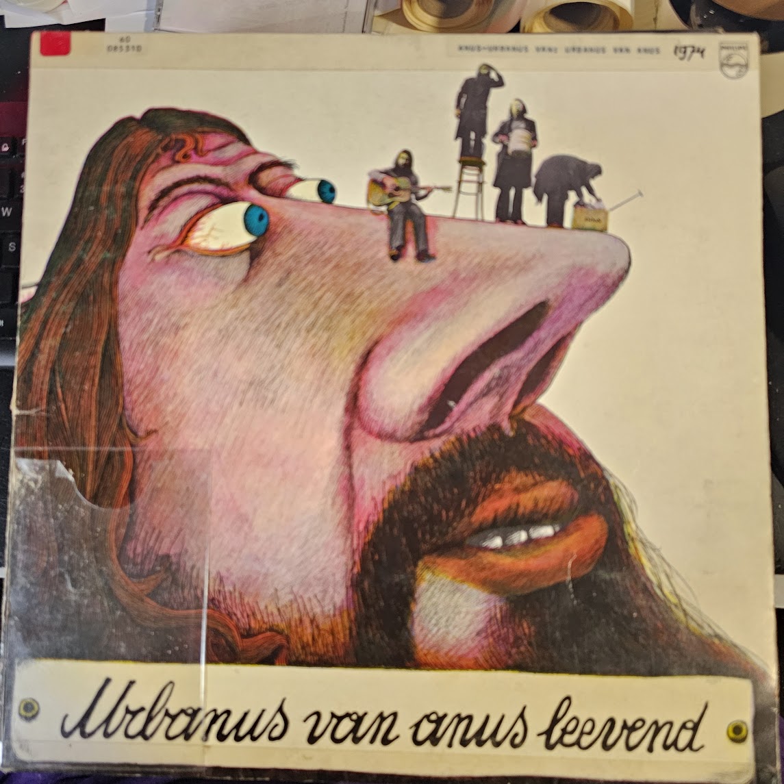 Urbanus - Urbanus Van Anus Leevend (LP) Vinyl LP Vinyl Goed / Hoes Zie Foto