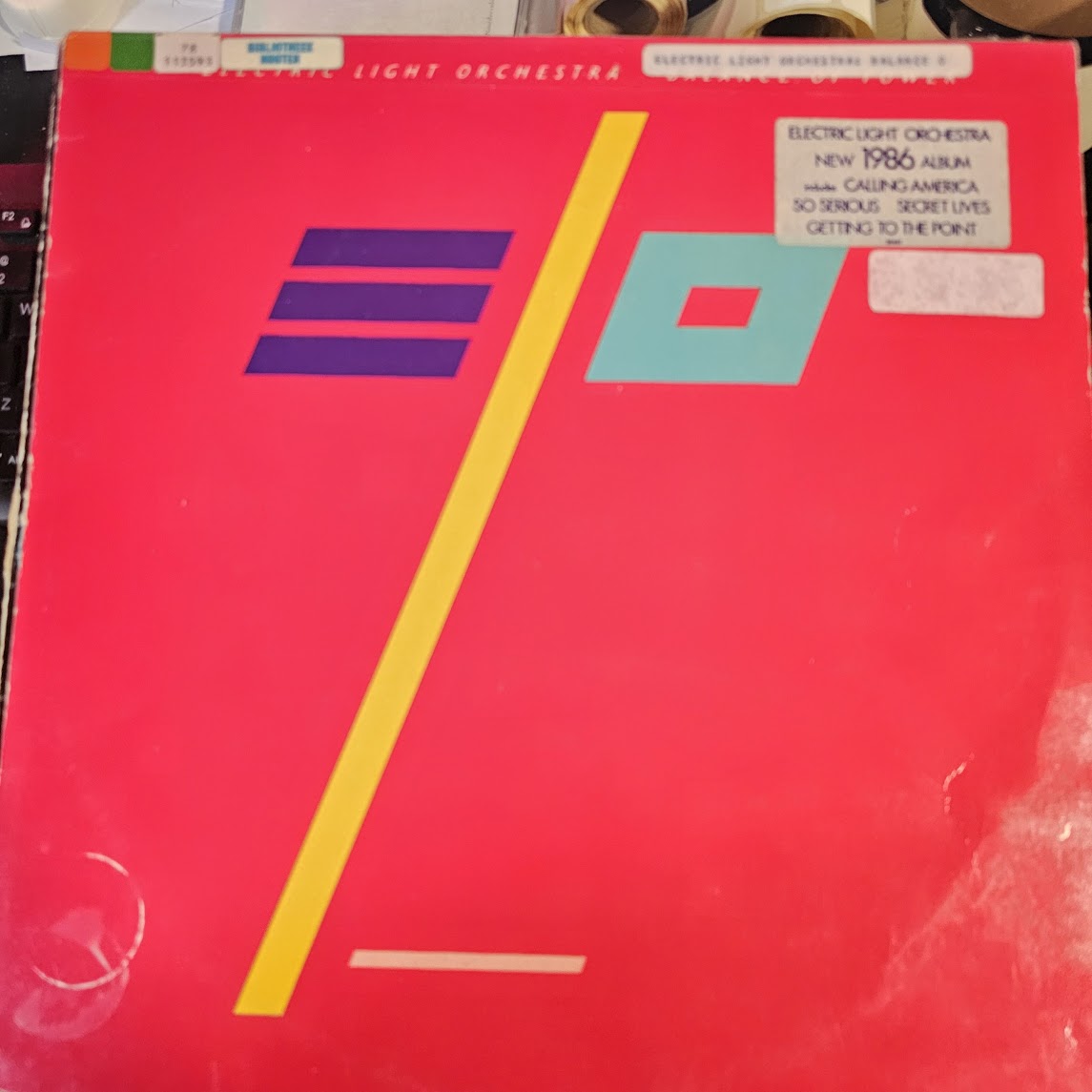 Electric Light Orchestra - Balance Of Power (LP) Vinyl LP Vinyl Goed / Hoes Zie Foto