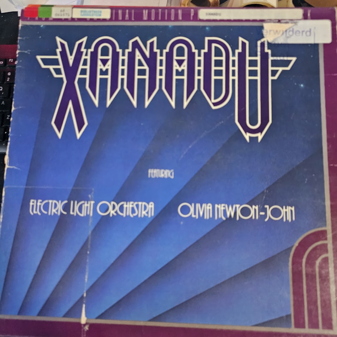 Electric Light Orchestra / Olivia Newton-John - Xanadu (From The Original Motion Picture Soundtrack) (LP) Vinyl LP Vinyl Goed / Hoes Zie Foto
