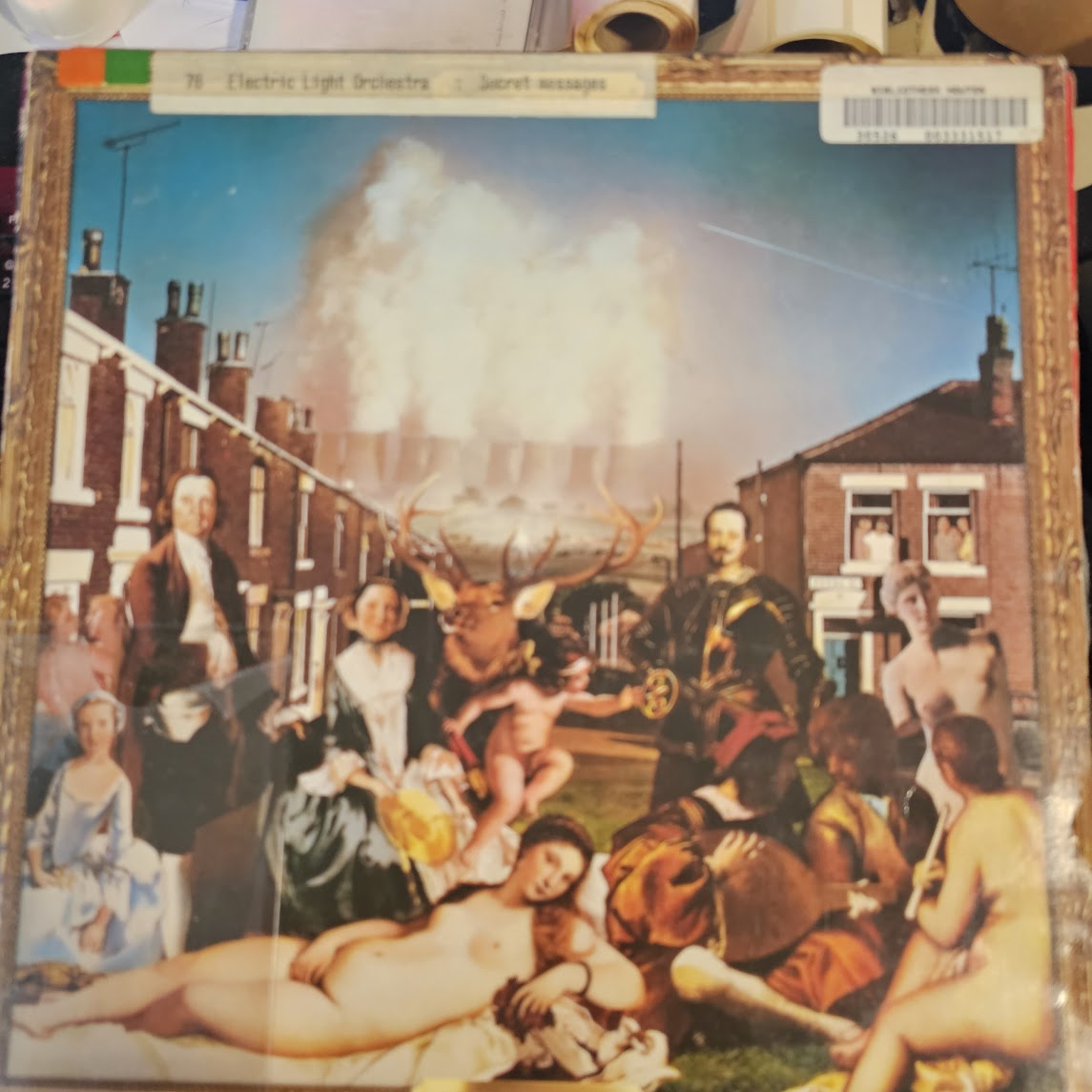 Electric Light Orchestra - Secret Messages (LP) Vinyl LP Vinyl Goed / Hoes Zie Foto