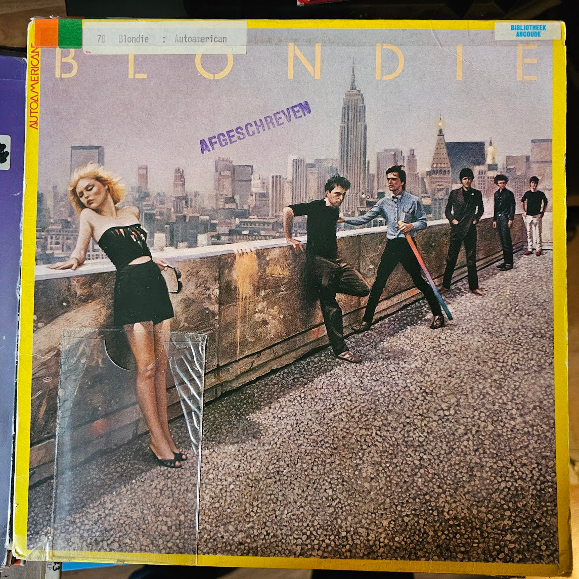 Blondie - Autoamerican (LP) (B-Keus) Vinyl LP Vinyl Goed / Hoes Zie Foto