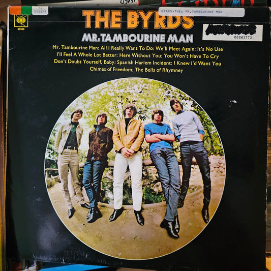 Byrds - Mr. Tambourine Man (LP) (B-Keus) Vinyl LP Vinyl Goed / Hoes Zie Foto