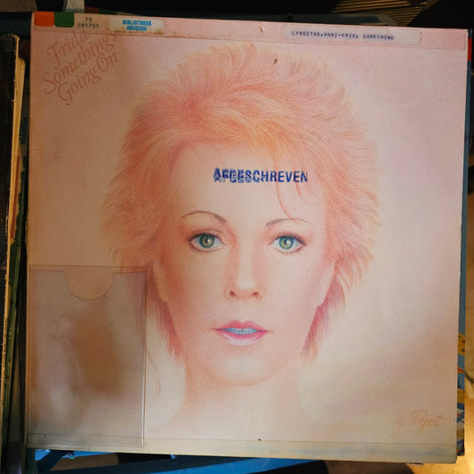Frida - Something's Going On (LP) Vinyl LP Vinyl Goed / Hoes Zie Foto