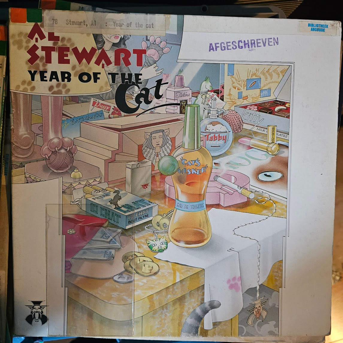 Al Stewart - Year Of The Cat (LP) Vinyl LP Vinyl Goed / Hoes Zie Foto
