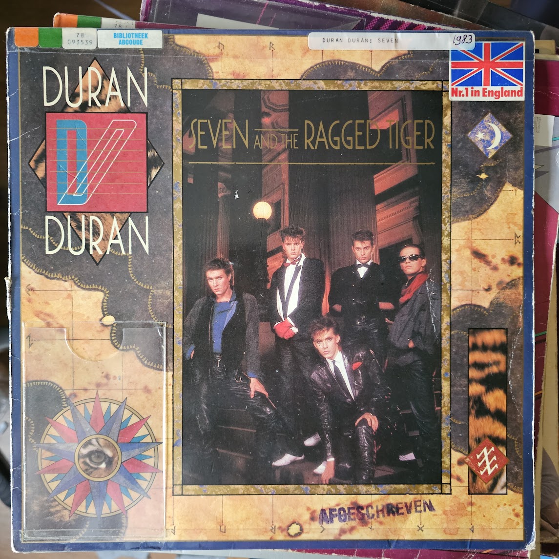 Duran Duran - Seven And The Ragged Tiger (LP) (B-Keus) Vinyl LP Vinyl Goed / Hoes Zie Foto