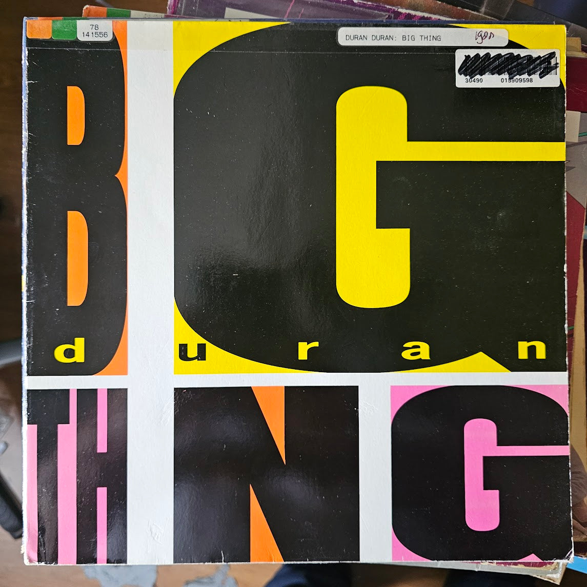 Duran Duran - Big Thing (LP) (B-Keus) Vinyl LP Vinyl Goed / Hoes Zie Foto