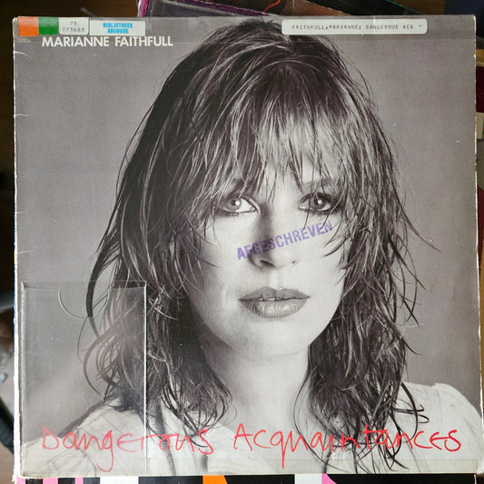 Marianne Faithfull - Dangerous Acquaintances (LP) Vinyl LP Vinyl Goed / Hoes Zie Foto