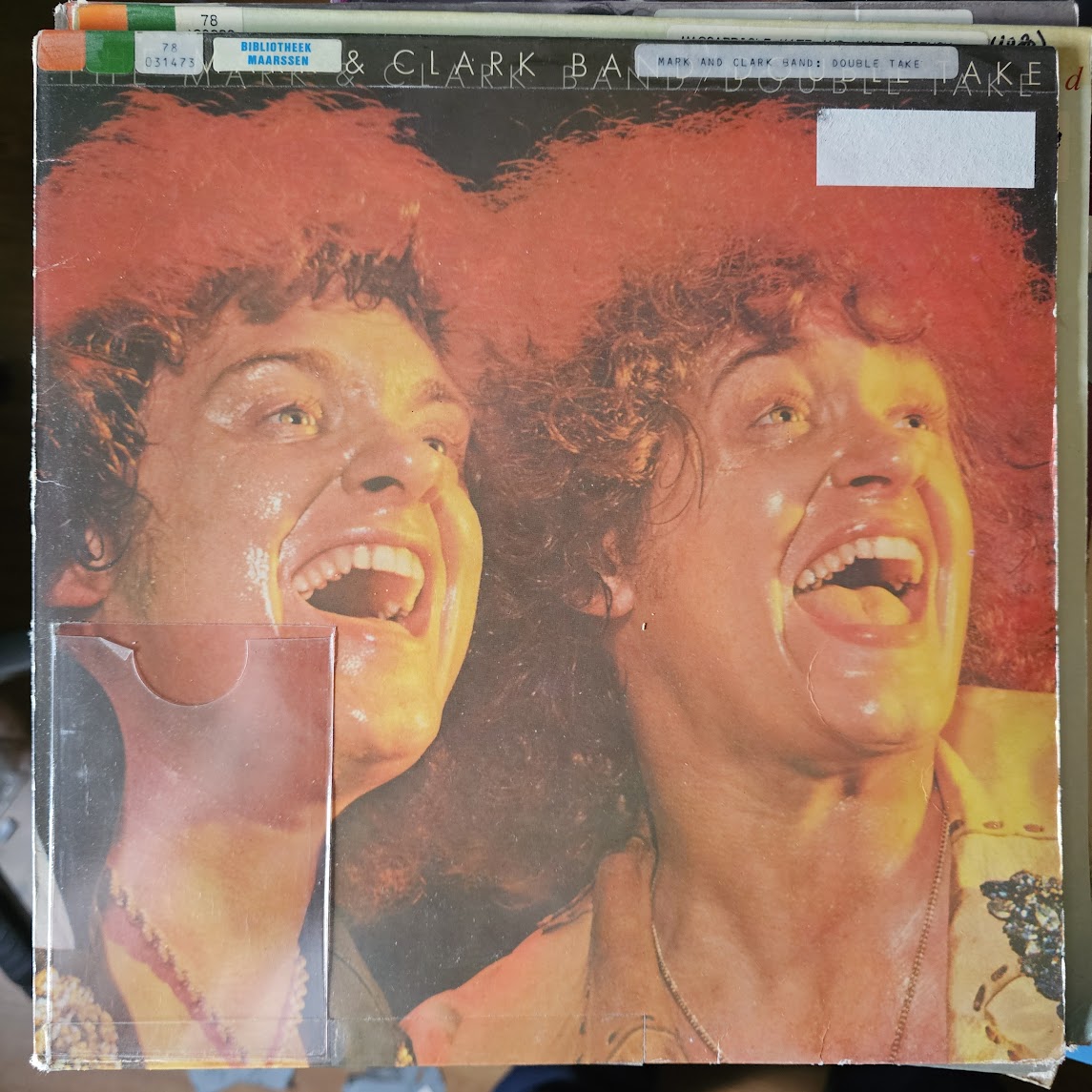 Mark & Clark Band - Double Take (LP) (B-Keus) Vinyl LP Vinyl Goed / Hoes Zie Foto