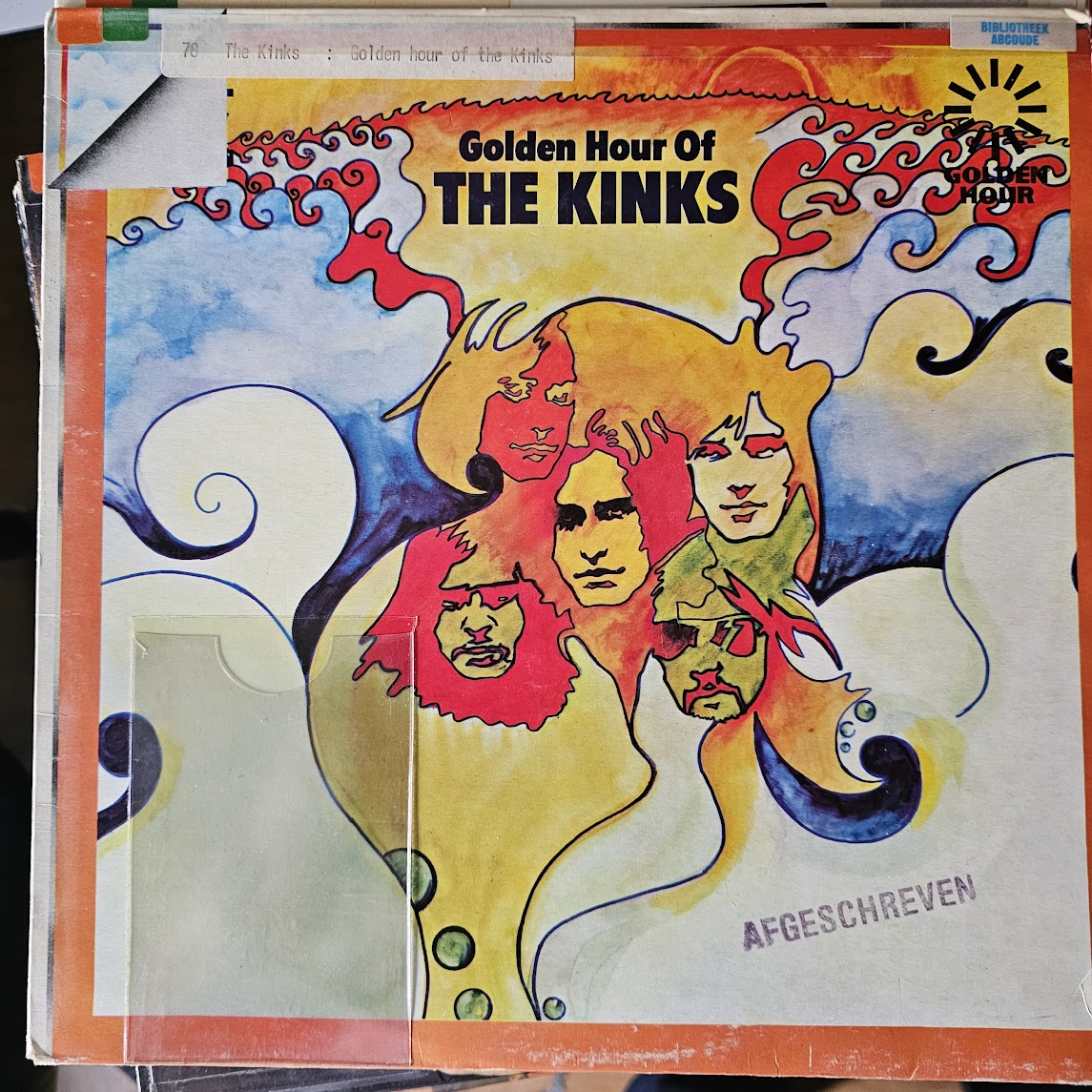 Kinks - Golden Hour Of The Kinks (LP) Vinyl LP Vinyl Goed / Hoes Zie Foto