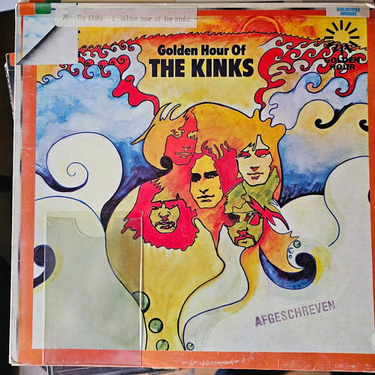 Kinks - Golden Hour Of The Kinks (LP) Vinyl LP Vinyl Goed / Hoes Zie Foto