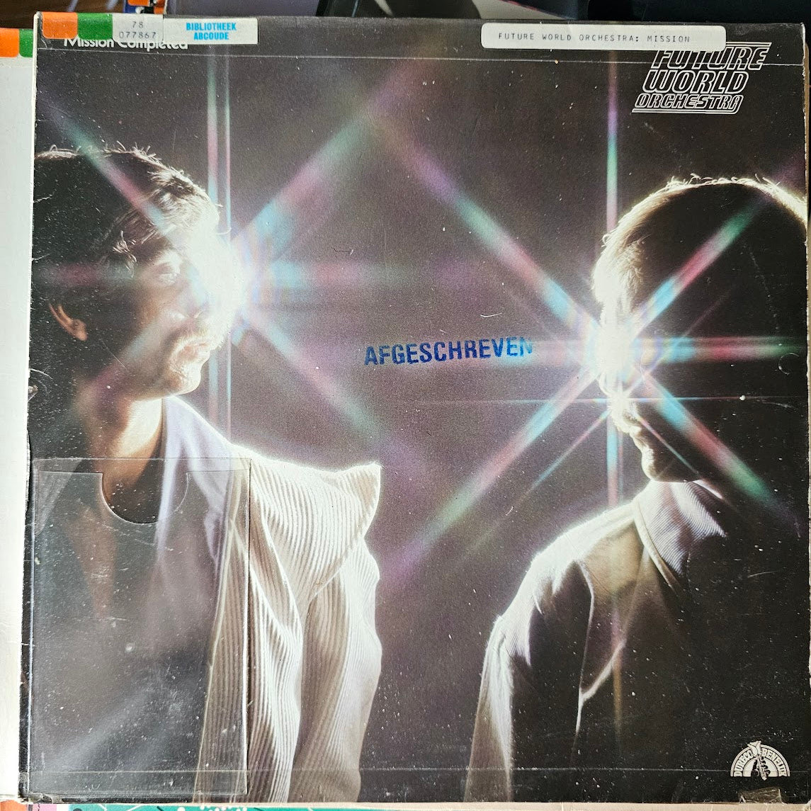 Future World Orchestra - Mission Completed (LP) (B-Keus) Vinyl LP Vinyl Goed / Hoes Zie Foto