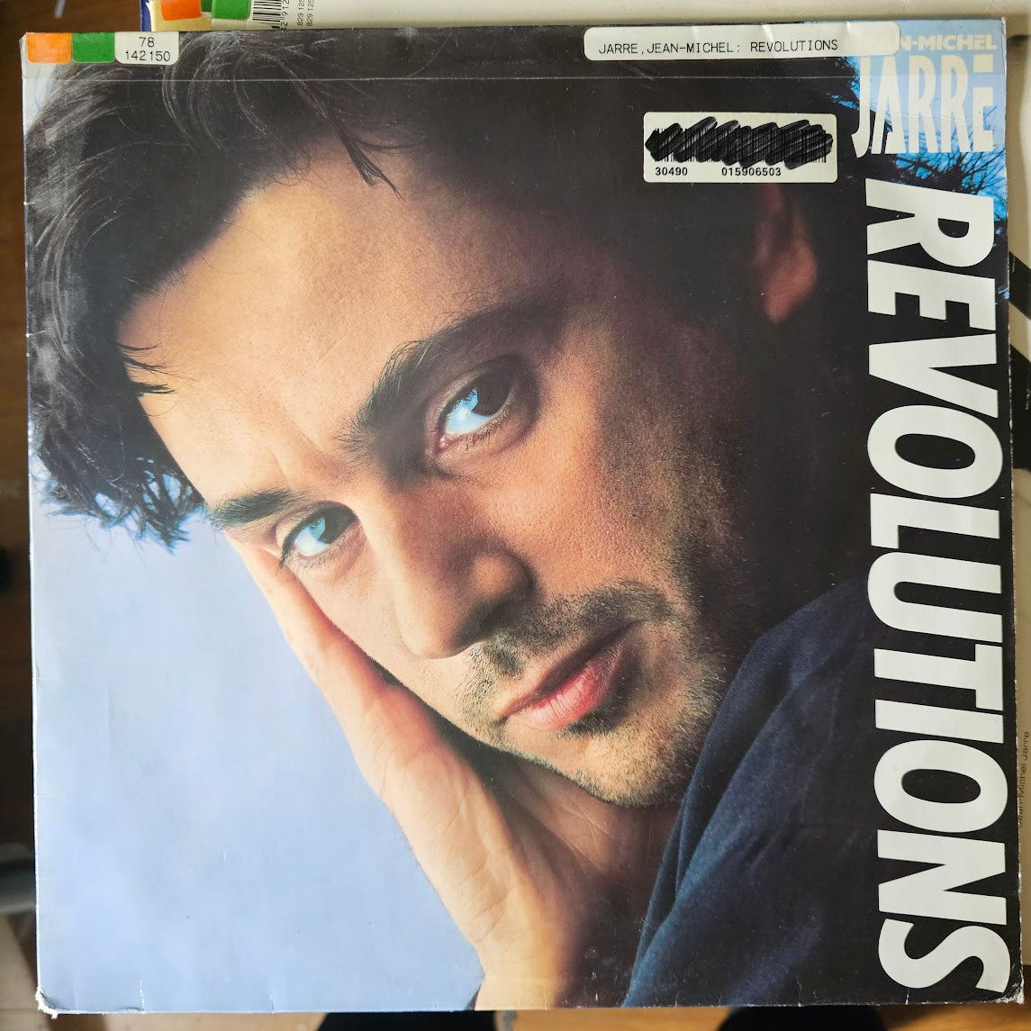 Jean-Michel Jarre - Revolutions (LP) Vinyl LP Vinyl Goed / Hoes Zie Foto