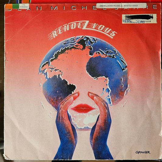 Jean-Michel Jarre - Rendez-Vous (LP) Vinyl LP Vinyl Goed / Hoes Zie Foto