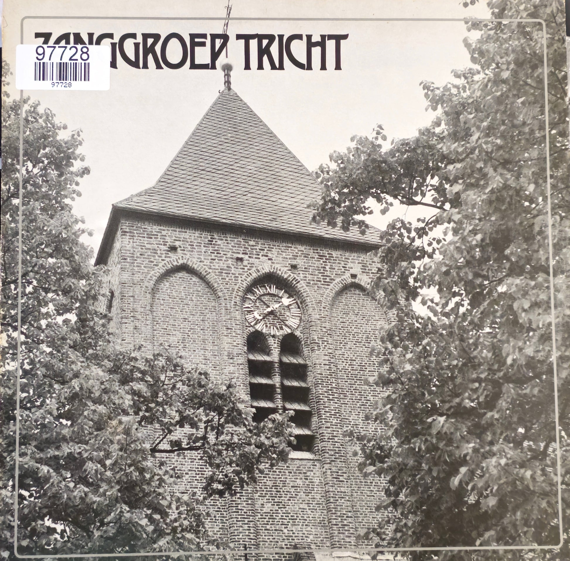 Zanggroep Zingt… - Zanggroep Tricht (LP) Vinyl LP Vinyl Zeer Goed / Hoesje Goed "VINYLSINGLES.NL"