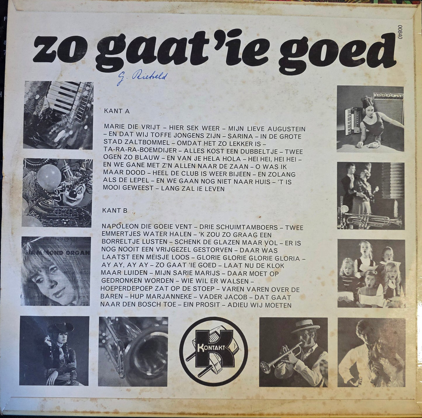 Unknown Artist - Zo Gaat 'ie Goed (LP)