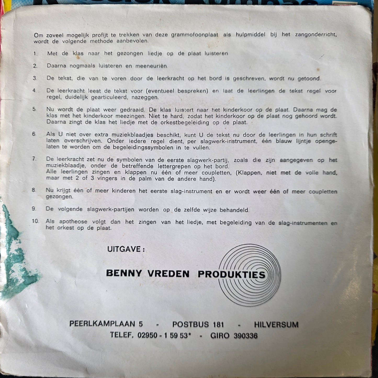 Benny Vreden - Tio Pepone