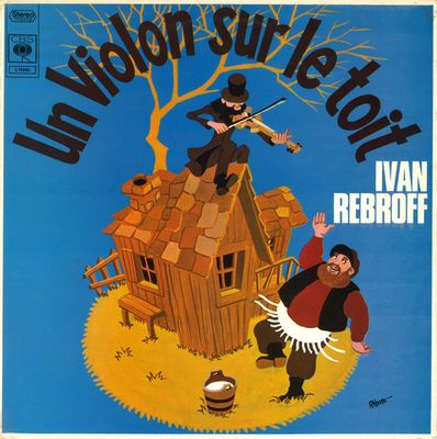 Ivan Rebroff - Un Violon Sur Le Toit (LP) Vinyl LP Vinyl Zeer Goed / Hoesje Goed "VINYLSINGLES.NL"