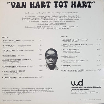 Van Hart Tot Hart (LP) 40200 Vinyl LP Goede Staat