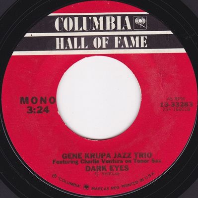 Gene Krupa Jazz Trio - Dark Eyes