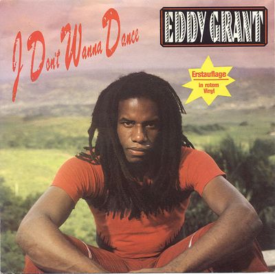 Eddy Grant - I Don't Wanna Dance Vinyl Singles Vinyl Zeer Goed / Hoesje Goed "VINYLSINGLES.NL"