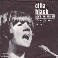 Cilla Black - Don't Answer Me