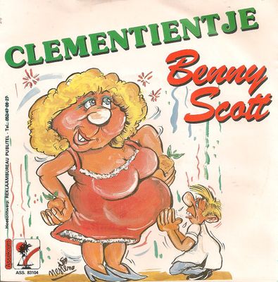 Benny Scott - Clementientje Vinyl Singles Vinyl Zeer Goed / Hoesje Goed "VINYLSINGLES.NL"