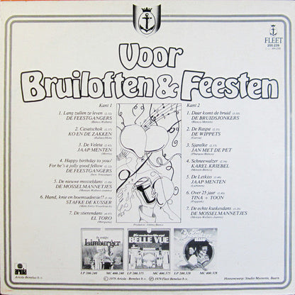 Various - Voor Bruiloften & Feesten (LP)  43158 Vinyl LP Goede Staat