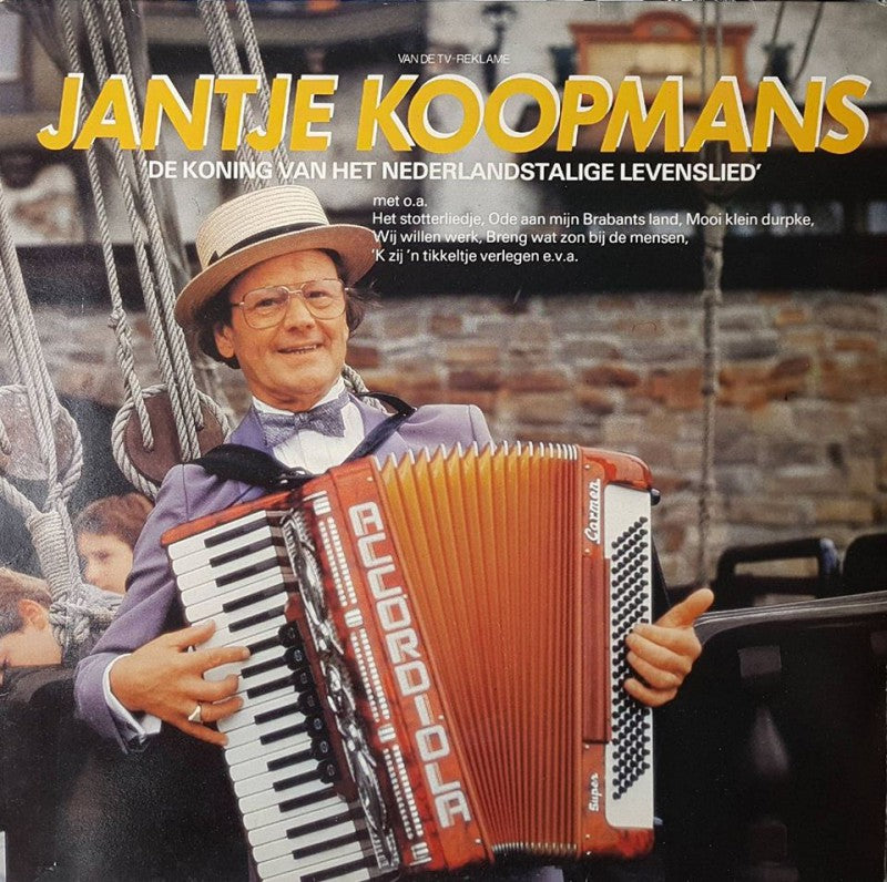 Jantje Koopmans - De Koning Van Het Nederlandstalige Levenslied (LP) 51261 Vinyl LP Goede Staat