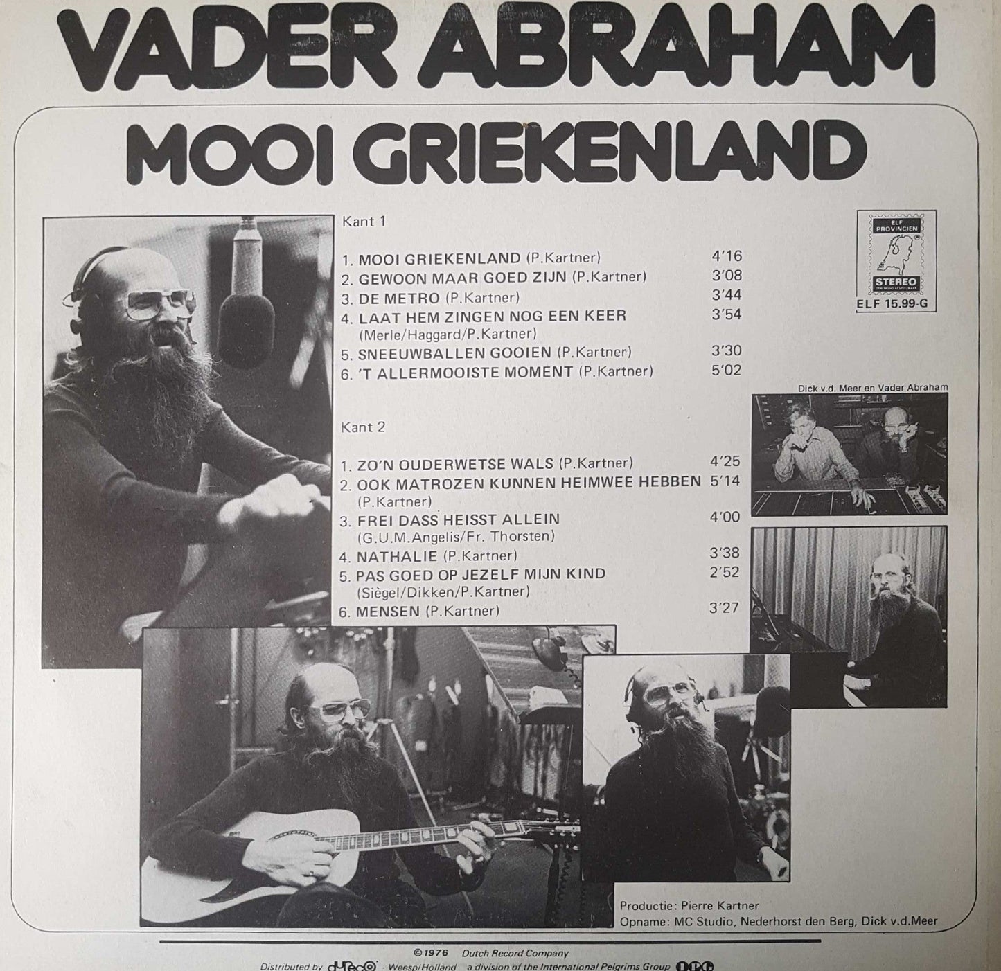 Vader Abraham - Mooi Griekenland (LP) 51153 Vinyl LP Goede Staat