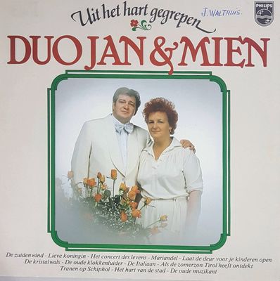 Duo Jan & Mien - Uit het Hart Gegrepen (LP)