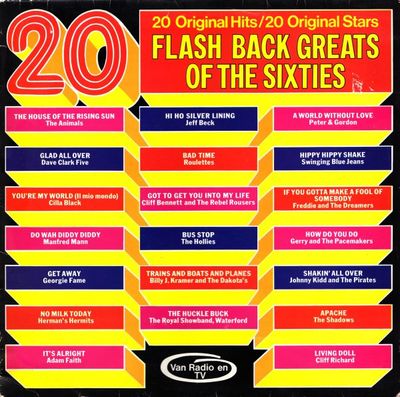 Various - 20 Flash Back Greats Of The Sixties (LP)