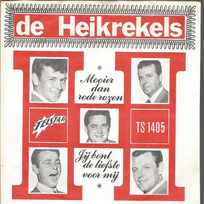Heikrekels - Mooier Dan Rode Rozen Vinyl Singles Media VG+ / Sleeve Plakband