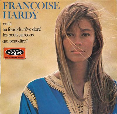 Françoise Hardy - Voilà Vinyl Singles Vinyl (VG) <br> Hoes (G+)