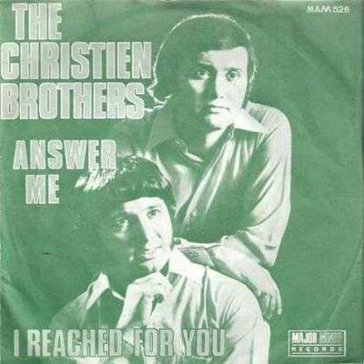 Christien Brothers - Answer Me Vinyl Singles Vinyl (VG) <br> Hoes (G+)