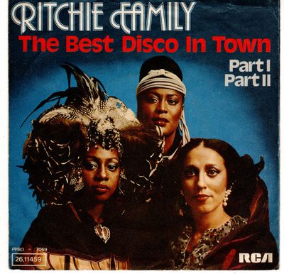 Ritchie Family - The Best Disco In Town Vinyl Singles Media VG+ / Sleeve G+