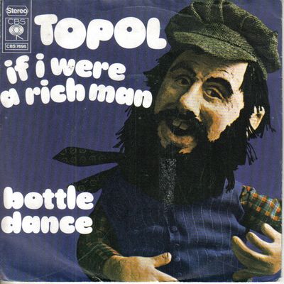 Topol - If I Were A Rich Man Vinyl Singles Vinyl (VG) <br> Hoes (G+)