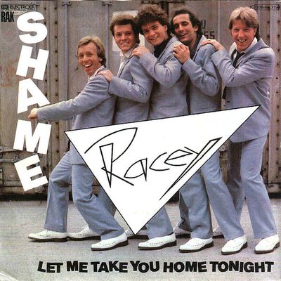 Racey - Shame Vinyl Singles Vinyl (VG) <br> Hoes (G+)