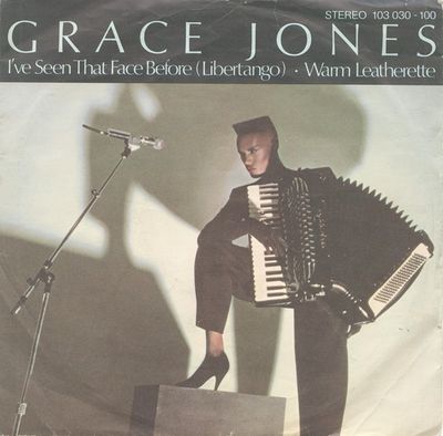 Grace Jones - I've Seen That Face Before (Libertango) Vinyl Singles Media: VG <br> Hoes: Tekst