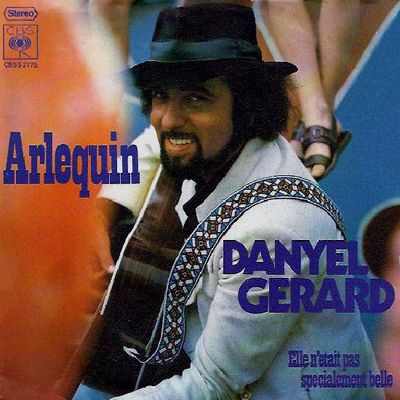 Danyel Gérard - Arlequin Vinyl Singles Vinyl (VG) <br> Hoes (G+)