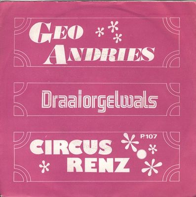 Geo Andries - Draaiorgelwals